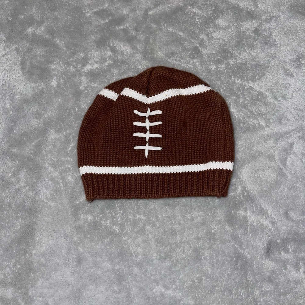 Football Beanie Size 0-12 Months